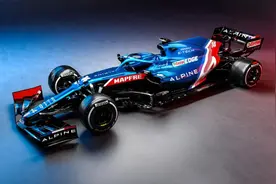 Alpine F1车队发布2021赛季新车A521图片