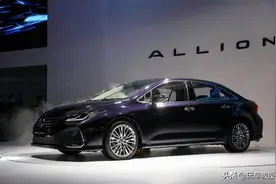 搭载2.0L动力，丰田ALLION或14.98万起，必火？图片