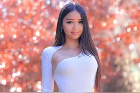 她身高168cm，是一个美国人，看起来却像个亚洲美女图片