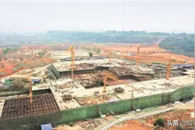 航拍眉山：环天府新区快速通道、恒大童世界等重点项目快速推进！图片