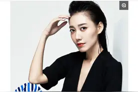明星高露，娱乐圈影视演员，笑容甜美，被誉为“翻版高圆圆”图片