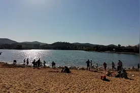 南京江宁也有黄金沙滩 ，碧蓝海岸！ 美美哒！图片