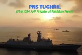 外媒评巴基斯坦接收中国造054A/P护卫舰，将有效平衡地区军事力量图片