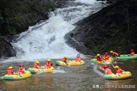 夏至已至！走，去大金湖峡谷漂流清凉一夏图片