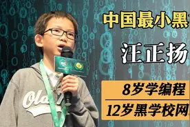 中国年龄最小的黑客，12岁成为中国互联网专家，正义的“白帽子”图片
