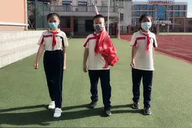 今天我是升旗手——记翔安区马巷中心小学第十九周升旗仪式图片