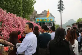 黄河三峡桃花岛风景赛江南图片
