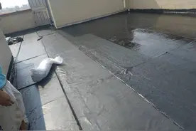 教你一个楼顶漏水维修的小方法，楼顶漏水用什么材料好图片