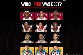 美媒评NBA历史最好的4支3巨头球队！GDP仅第3！热火力压公牛图片