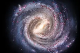 银河系中心有什么，为何能使上千亿颗恒星围绕它旋转呢？图片