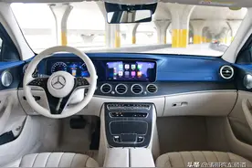 喜提21款奔驰 E300L豪华，车主：C级车标杆，买它不后悔图片