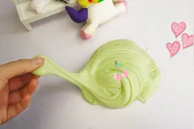 教你最实用的方法做橡皮泥，无硼砂像冰淇淋，用它能做冰山泥吗？