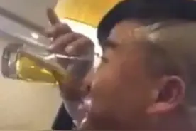 太牛了！竟有人用鼻子喝啤酒？图片
