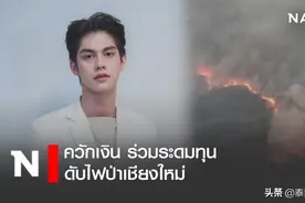 泰国男星Bbrightvc携粉丝发起募捐活动 助力清迈灭山火图片