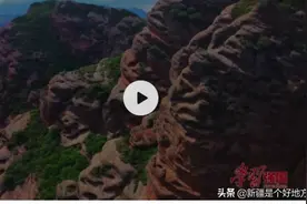 六座山峰五道垭，新疆玛纳斯藏着奇景图片