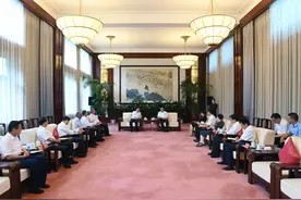 生态环境部与浙江省签署合作协议 袁家军会见合作方图片