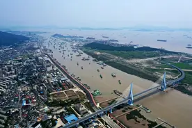 舟山滨海大道全线贯通！记者亲体验：普陀出发10分钟到临城，25分钟到定海图片