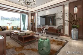 难怪中式风格的家如此流行，180㎡有韵味的家，处处充满着品位图片