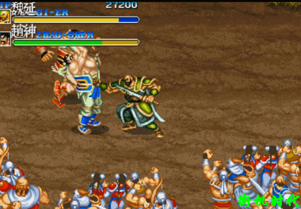 街机《三国志》原版自带“里关模式”，鲜为人知的隐藏必杀和连段