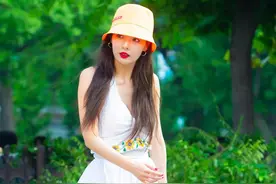 防晒还能遮脸小的秘密武器——渔夫帽图片