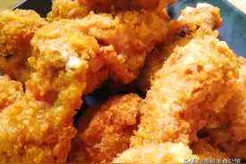 分享炸鸡腿酥脆的秘诀，记住这4步，简单好吃，孩子看了流口水图片