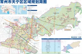 重磅！天宁区域规划简图曝光，10幅重点宅地抢先看图片