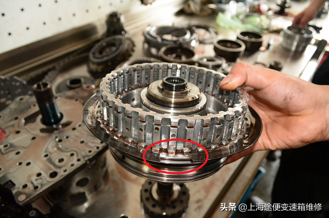 别克GL8变速箱故障维修，拆开后坏的太多了