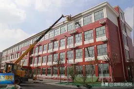 主体工程已全部完工！河东这所小学将于明年投入使用图片