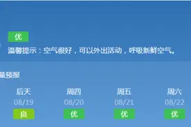 今天郑州天空白茫茫，空气质量却是优？权威说法来了图片