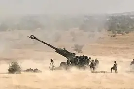 155mm榴弹炮对轰，M777型将输给PCL-181型，印军将毫无胜算图片