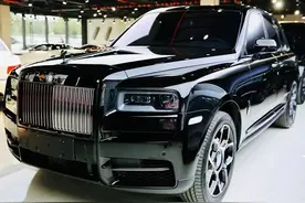 劳斯莱斯库里南：610万起，外观配激光大灯，内饰星空顶见过吗？图片