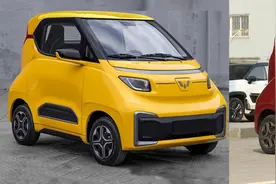 五菱宏光NANOEV来了！2门2座布局，预计售价2万，堪称“白菜价”图片