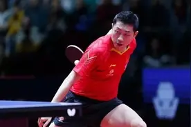 许昕4-0战胜马龙，首夺德国公开赛男单冠军图片