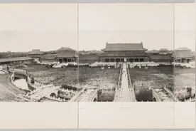 清朝北京皇城写真，一个地砖日本专家研究一年！图片