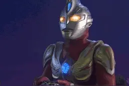 搞笑动态图：奥特曼这是看见了什么图片