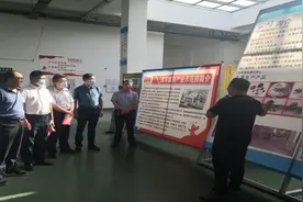 陕西省发改委来合督导苏陕协作项目建设图片