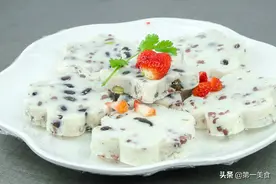厨师长教你山药糕的做法，补脾胃，不上火，香甜软绵吃不腻图片