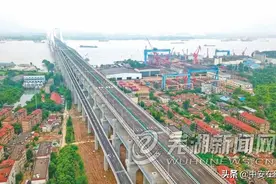 芜湖长江三桥公路桥通车进入倒计时图片