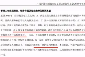广发10位基金经理看点：刘格菘、傅友兴、林英睿等2020年报图片
