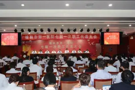 榆林一院召开七届一次职工代表大会图片