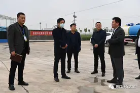 周口市生态环境局副局长杨旭一行莅临鹿邑现场核查交办件整改落实情况图片