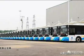 沈阳公交来新车了图片