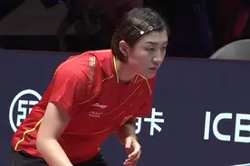 无奈苦笑！何卓佳4-0横扫刘诗雯，却溃败给陈梦，心态崩了图片