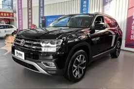 V6+四驱+六座，长超5米的中大型家用大SUV，带你看大众途昂图片