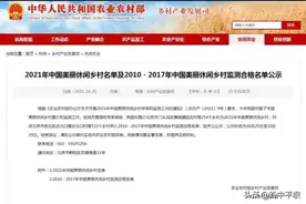 2021年中国美丽休闲乡村名单公示 贵州这8个村上榜图片
