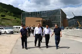 袁新河调研2021“一带一路”美丽乡村论坛筹备工作图片