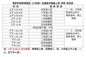 5月18日起执行！南昌多所学校最新发布！图片