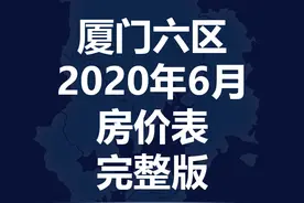 厦门六区6月“最新”房价表完整版出炉！有没有你中意的小区？图片