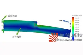 利用SOLIDWORKS Simulation优化结构圆角设计图片