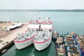 印尼海军服役2艘海上基地舰，最大自持力20天，计划建造12艘图片